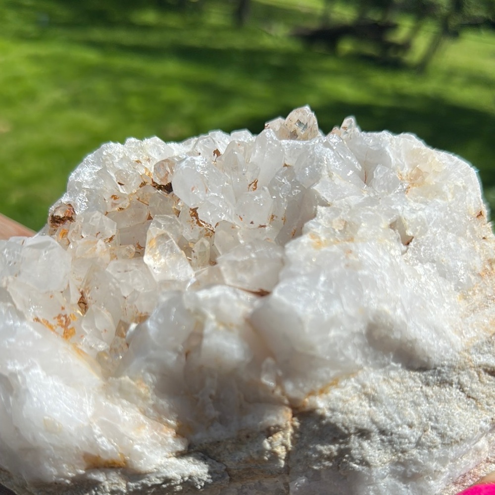 Natural Quartz Crystal Cluster hand dug by me! Weighs 8# - Picture 7 of 7